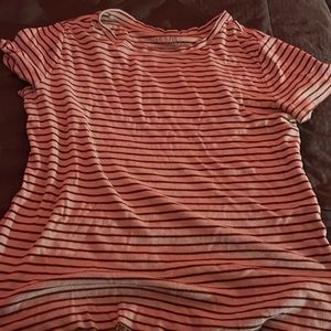 Striped tight fitted shirt
